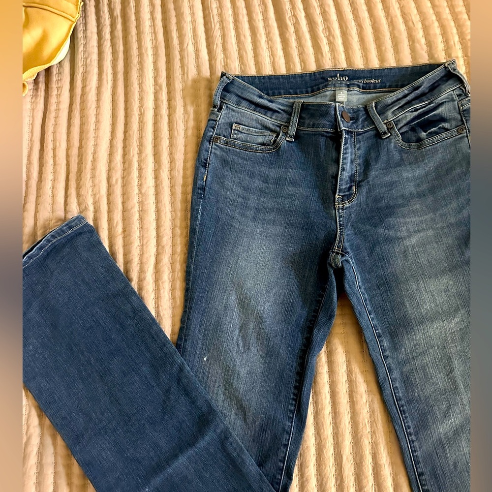 Soho curvy bootcut jeans